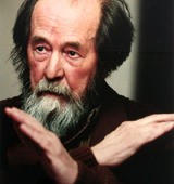На фото Солженицын Александр Исаевич